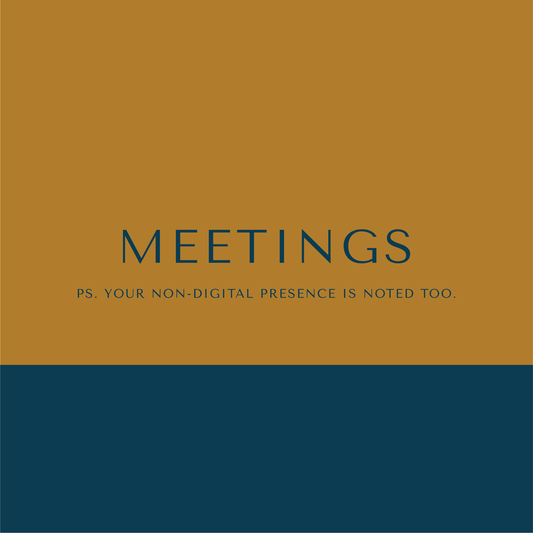 Meetings Large Notepad Add-On Bundle (10)