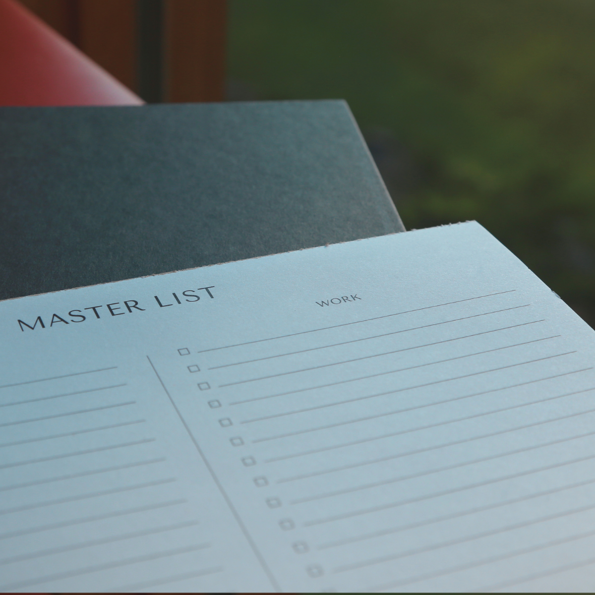 The Master List Large Notepad Add-On Bundle (10)
