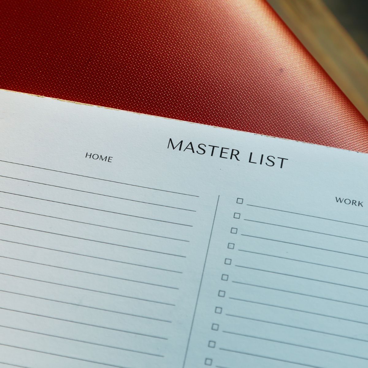 The Master List Large Notepad Add-On Bundle (10)