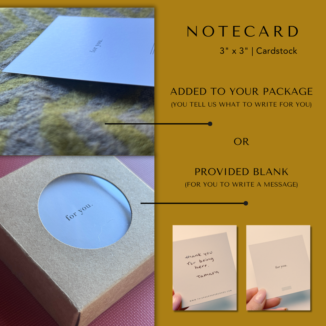 The Welcome Package