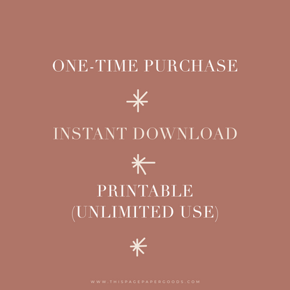 The Printable Business Template Pack (20)