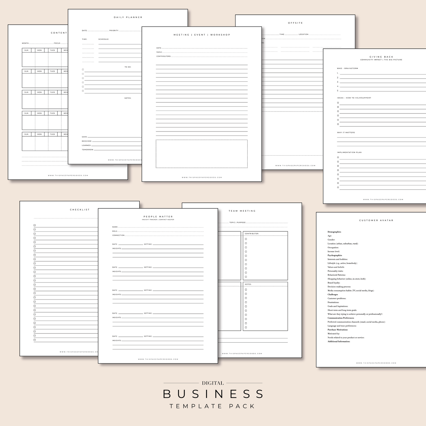 Business Owner Bundle - LIMITED OFFER for Entrepreneurs (20% off using code)