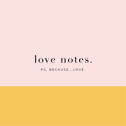 Love Notes Notepad 5-Pack Bundle