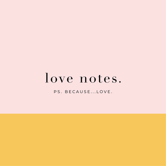 Love Notes Notepad 5-Pack Bundle