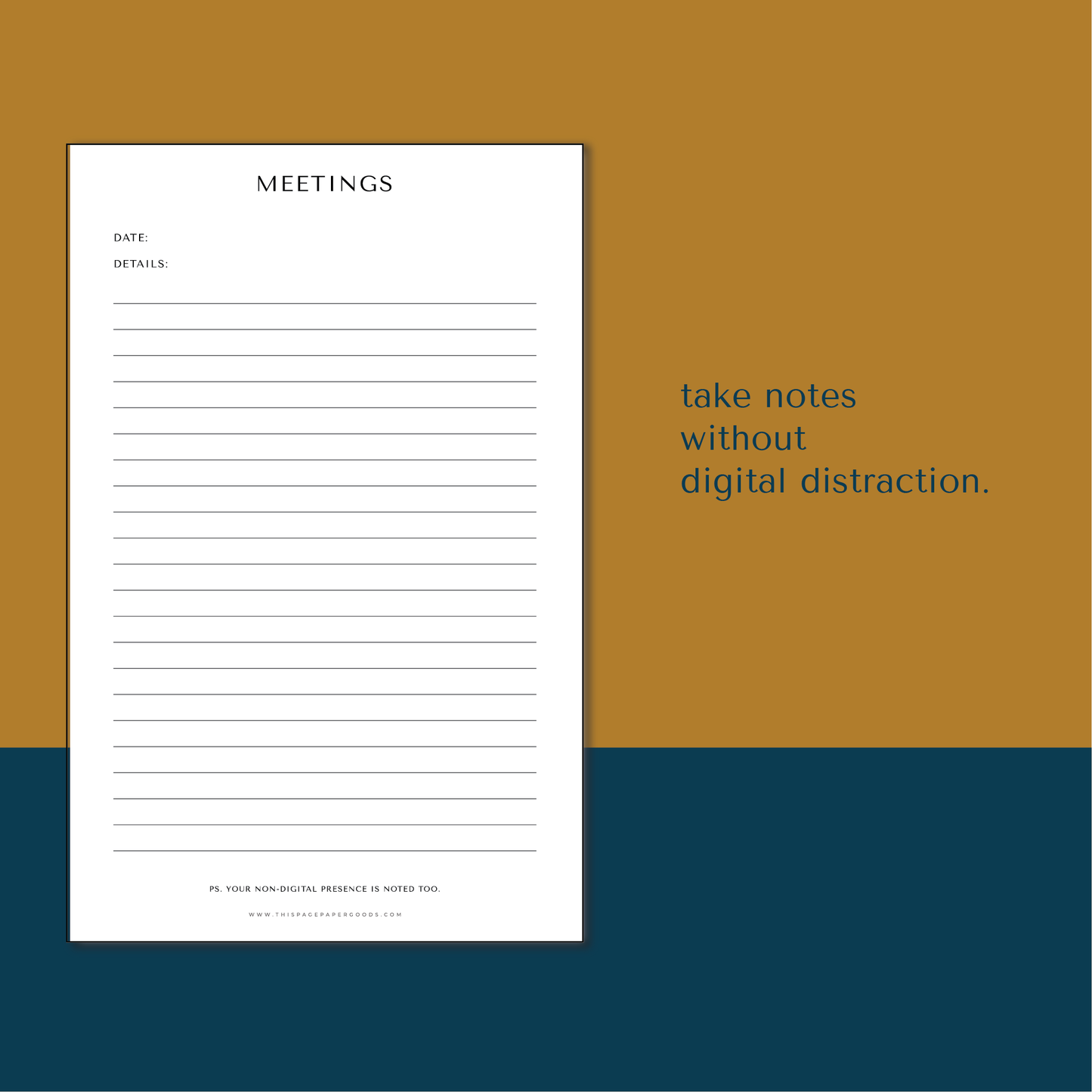 The Meeting Notepad Bundle (5 pack)