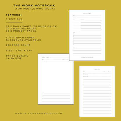 The Work Notebook